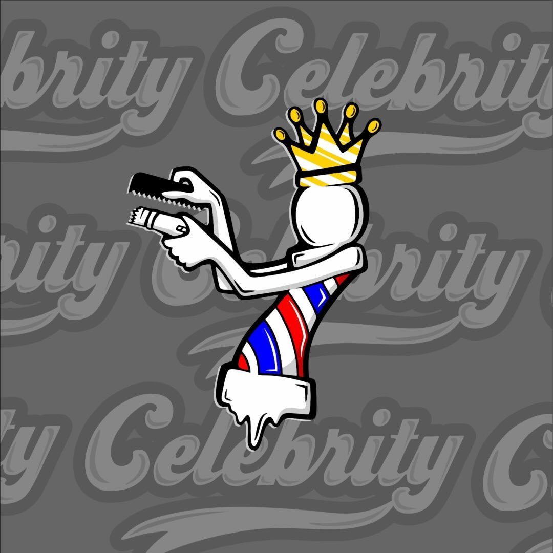 Celebrity Barber Logo